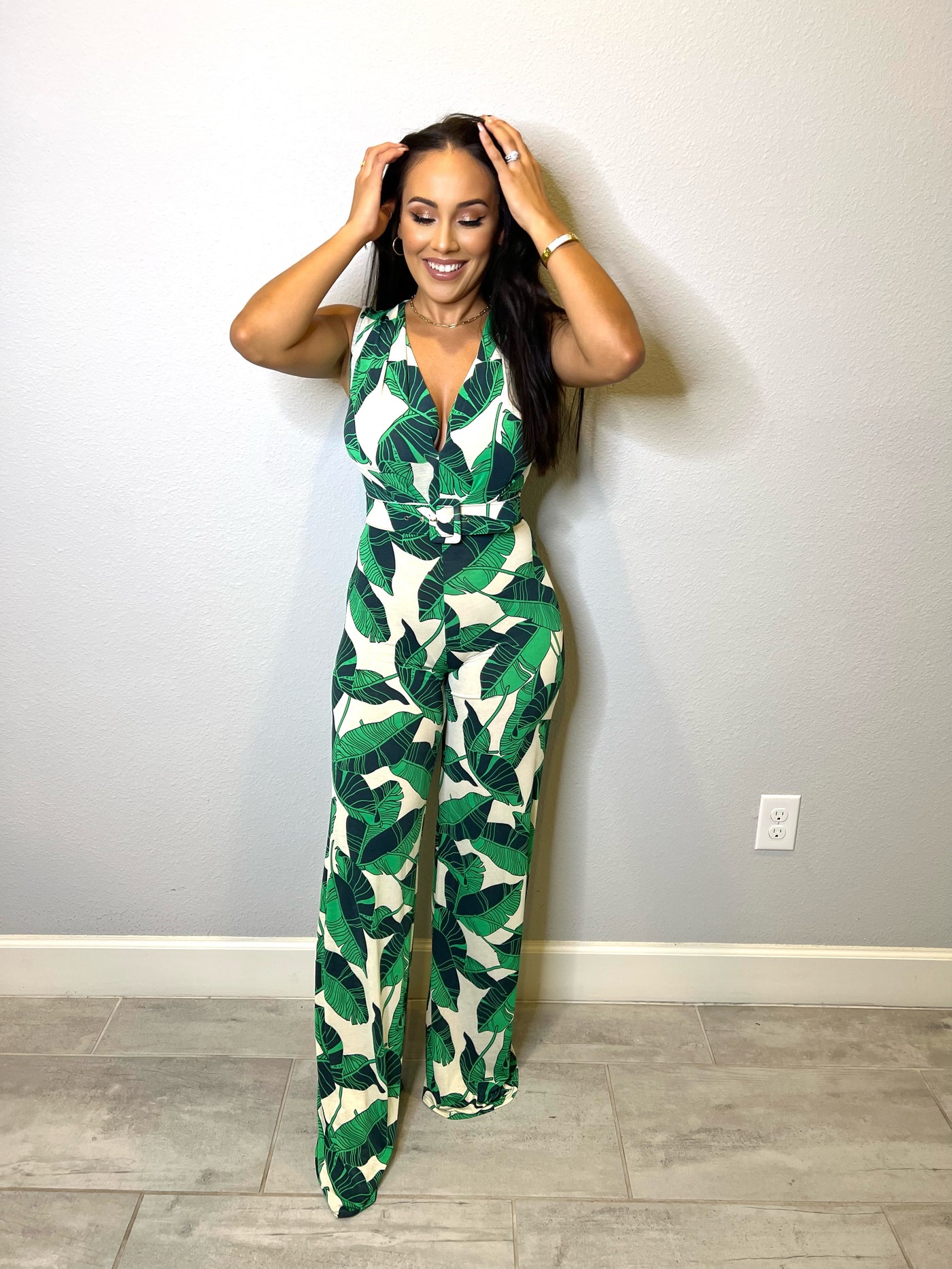 Falling For You Jumpsuit